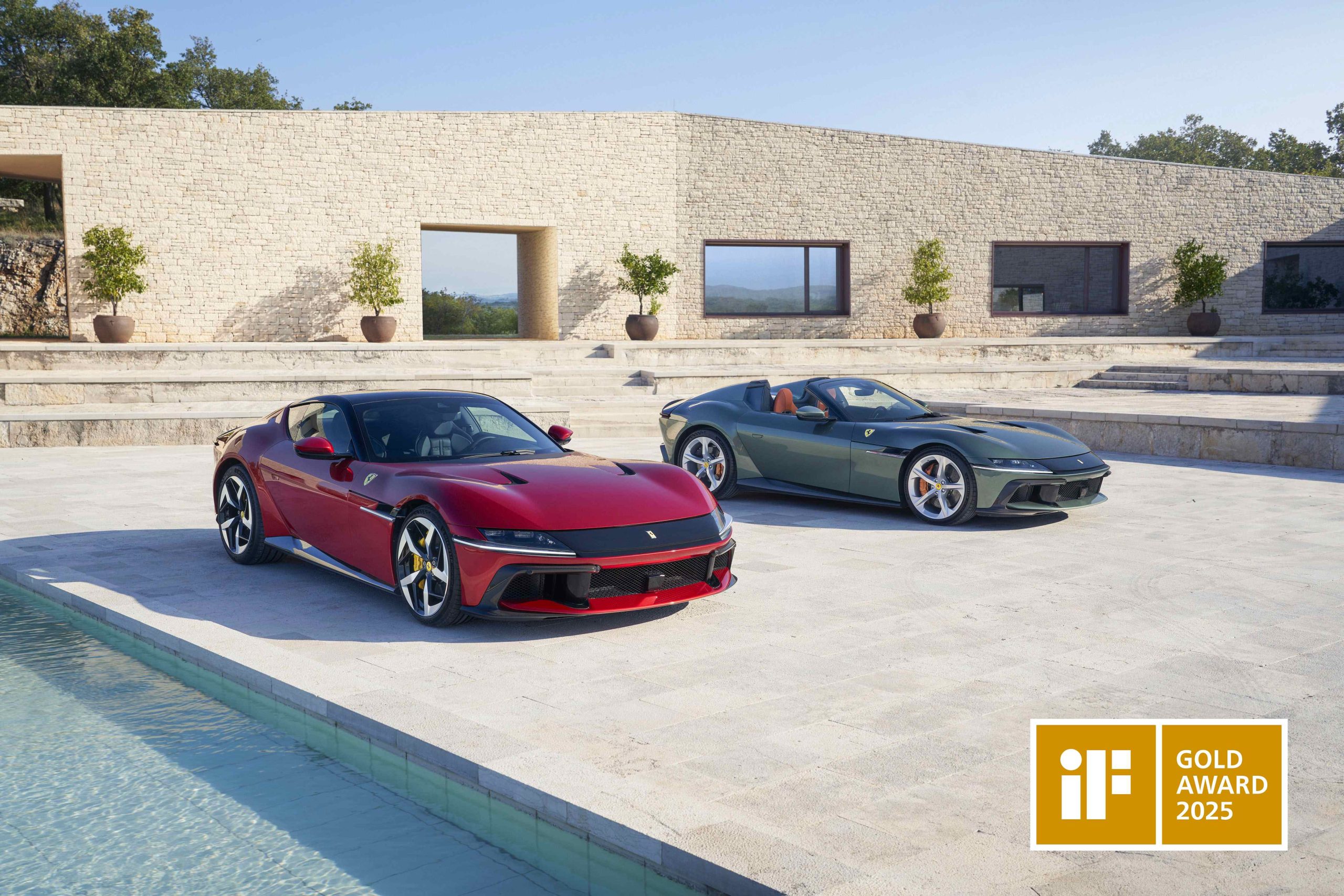 Ferrari 12Cilindri Duo Earns Prestigious iF Design Gold Award