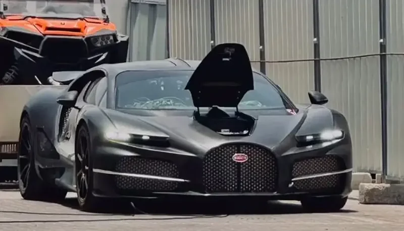 Bugatti Tourbillon Spotted Testing in the UAE
