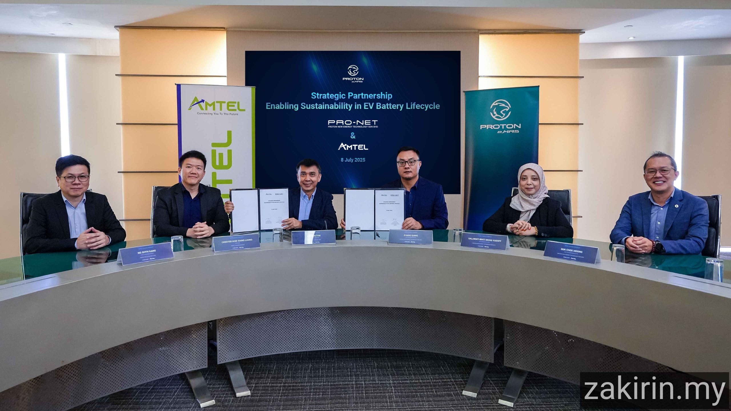 PROTON’s e.MAS 7 Leads Sustainability Drive with AMTEL Deal