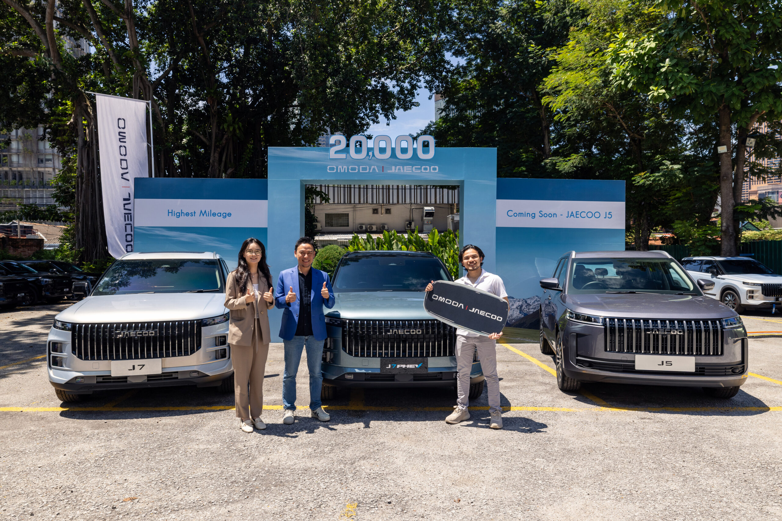 OMODA | JAECOO Malaysia Celebrates 20,000th Vehicle Delivery Milestone