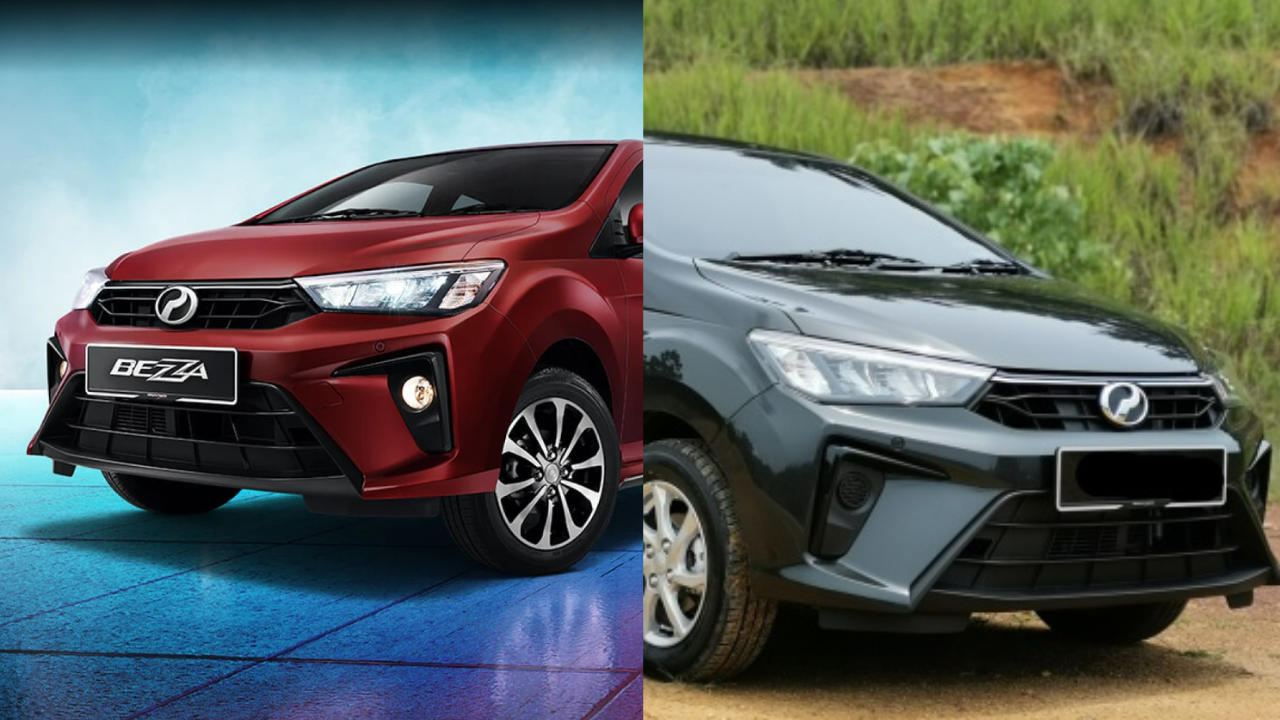 Perodua Bezza 1.0 G vs Perodua Bezza 1.3 X Specification Comparison
