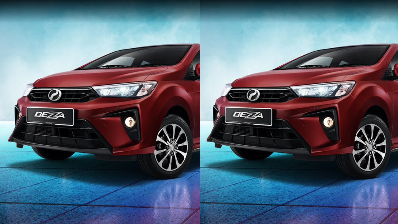 Perodua Bezza 1.3 AV vs Perodua Bezza 1.3 X Specification Comparison