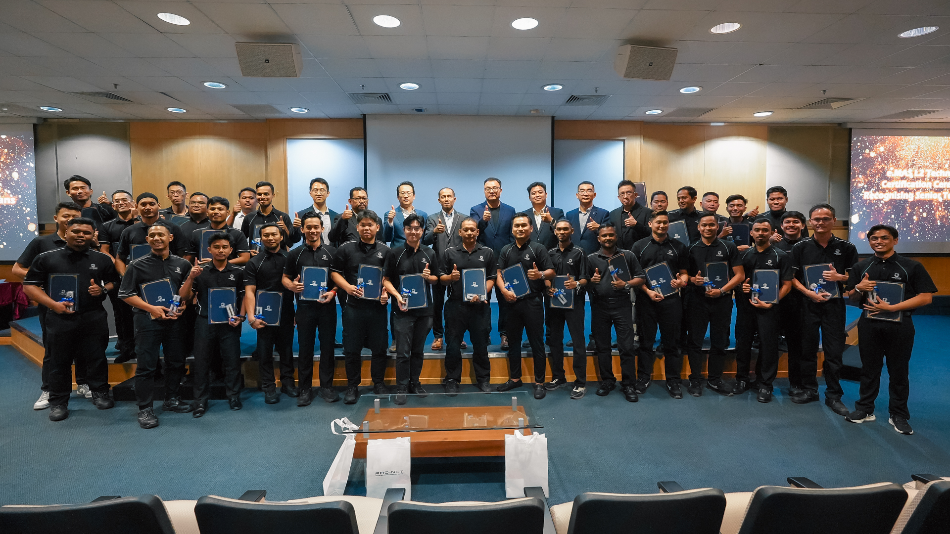 PRO-NET and TVETMARA Certify 37 Level 2 EV Technicians