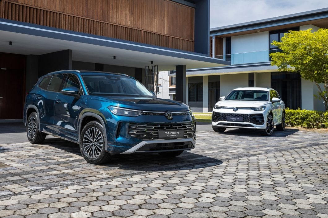 Volkswagen Tayron 1.5L eTSI Elegance vs 2.0L TSI R-Line Specification Comparison