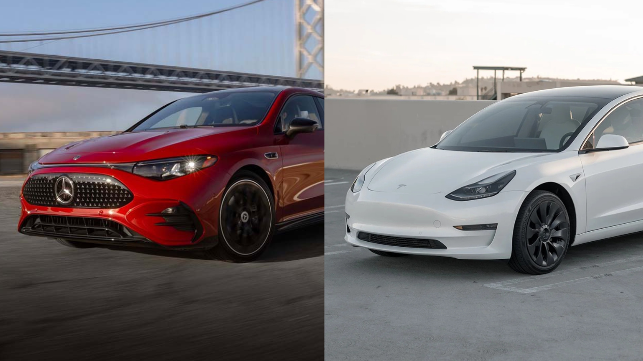 Mercedes-Benz CLA 250+ with EQ Technology vs Tesla Model 3 Long Range Specification Comparison