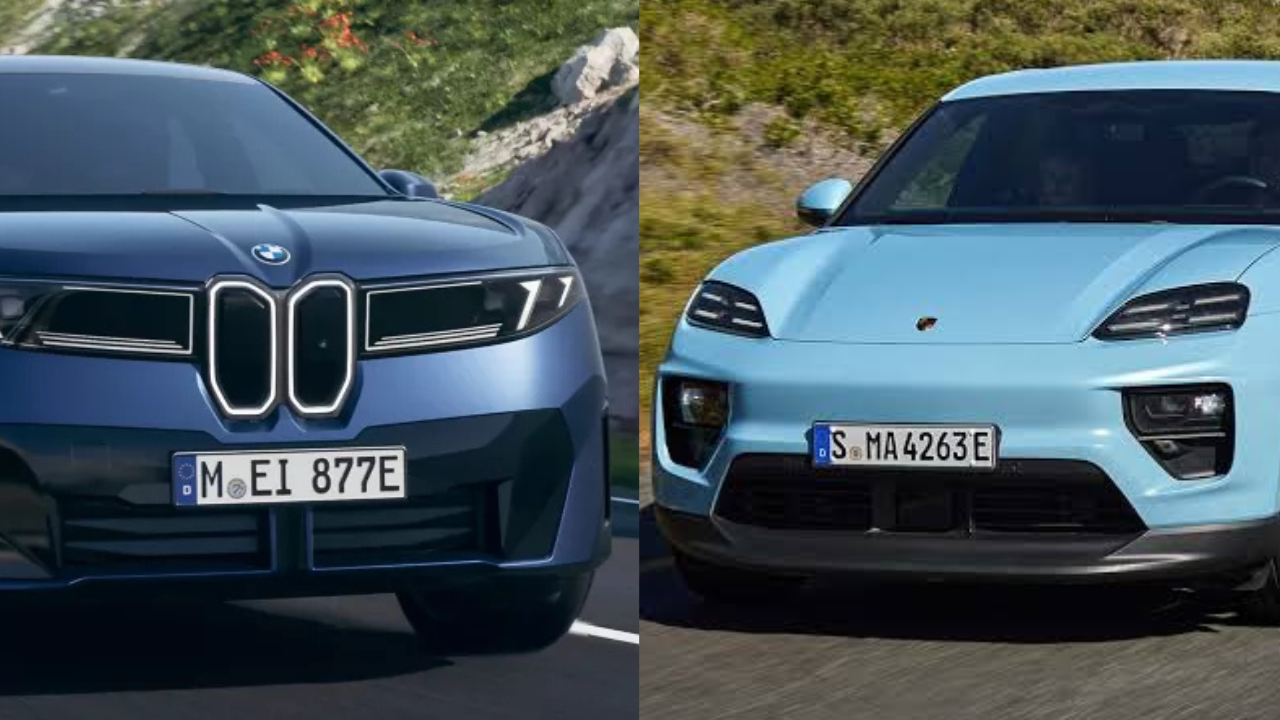 BMW iX3 50 xDrive M Sport Pro vs Porsche Macan EV (Base) Specification Comparison