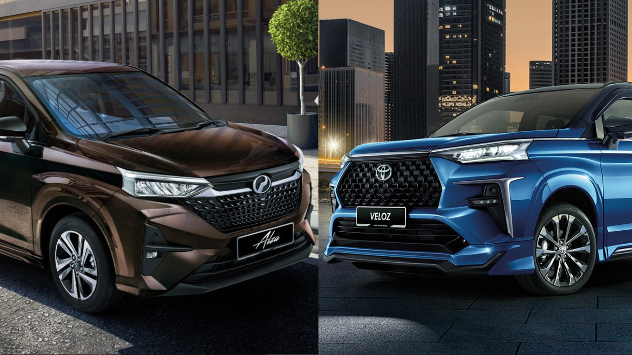 Perodua Alza vs Toyota Veloz Specification Comparison