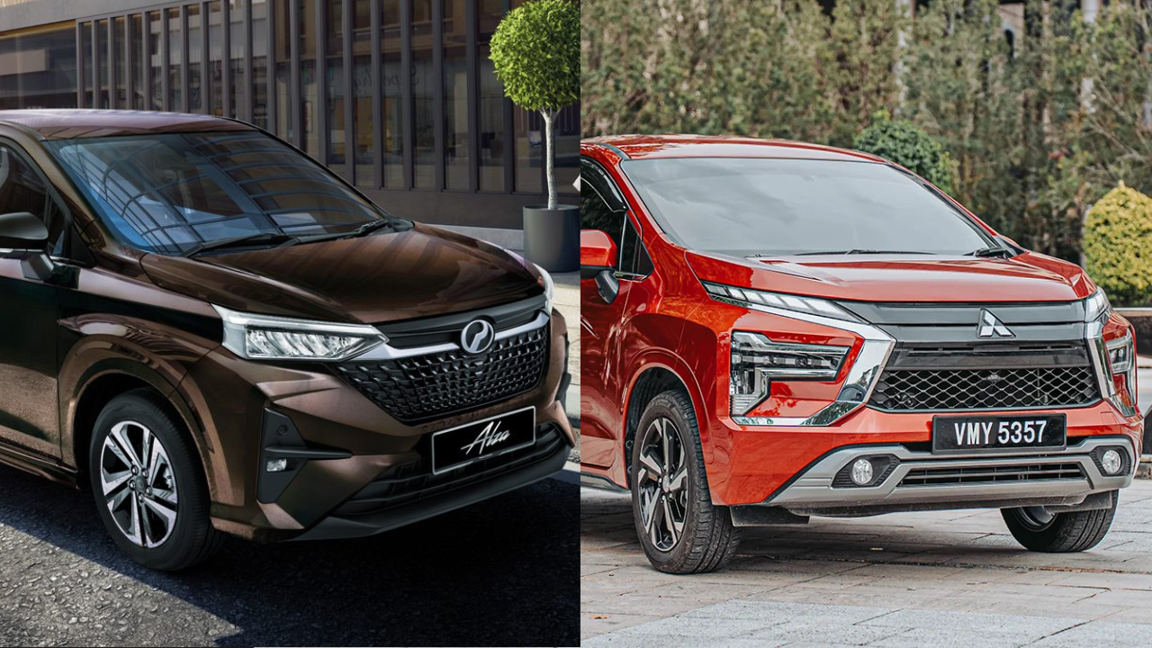 Perodua Alza vs Mitsubishi Xpander Specification Comparison