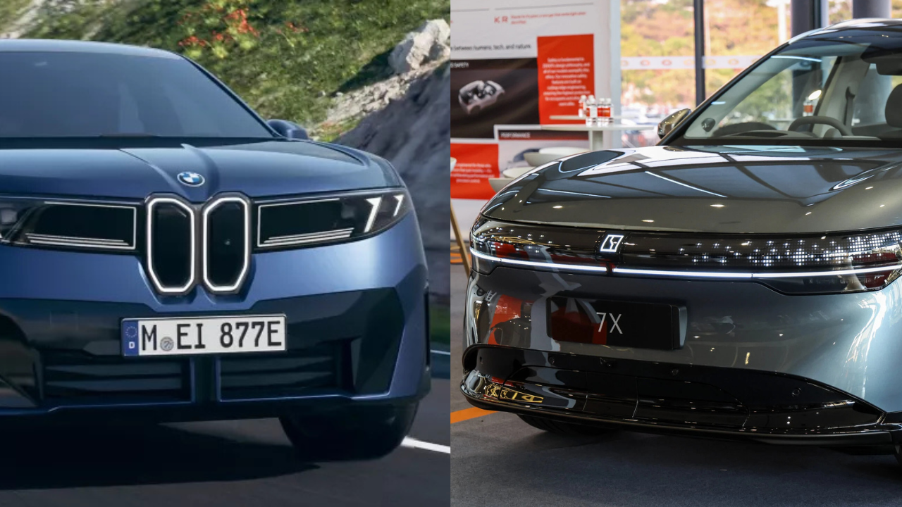 BMW iX3 50 xDrive M Sport Pro vs Zeekr 7X AWD Performance Specification Comparison