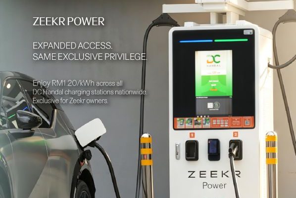 Zeekr Malaysia Expands RM1.20/kWh Charging Rate Across All DC Handal Stations Nationwide