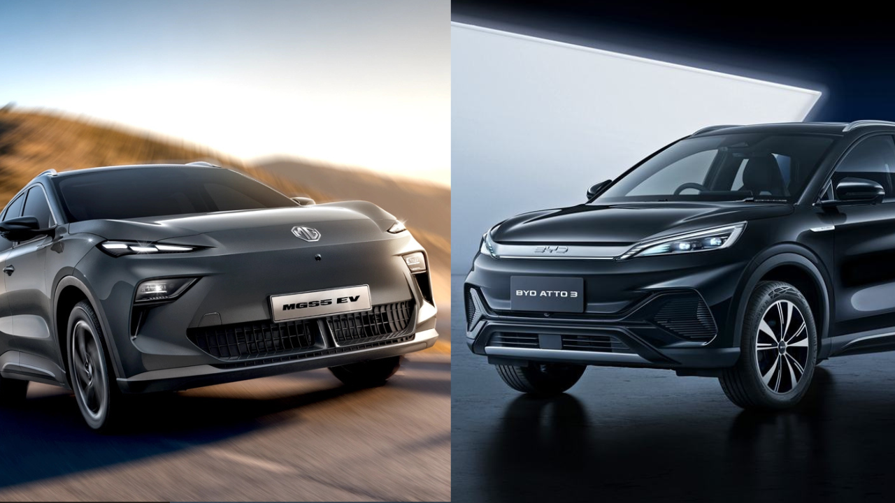 MG S5 EV COM (CKD) vs BYD Atto 3 Specification Comparison