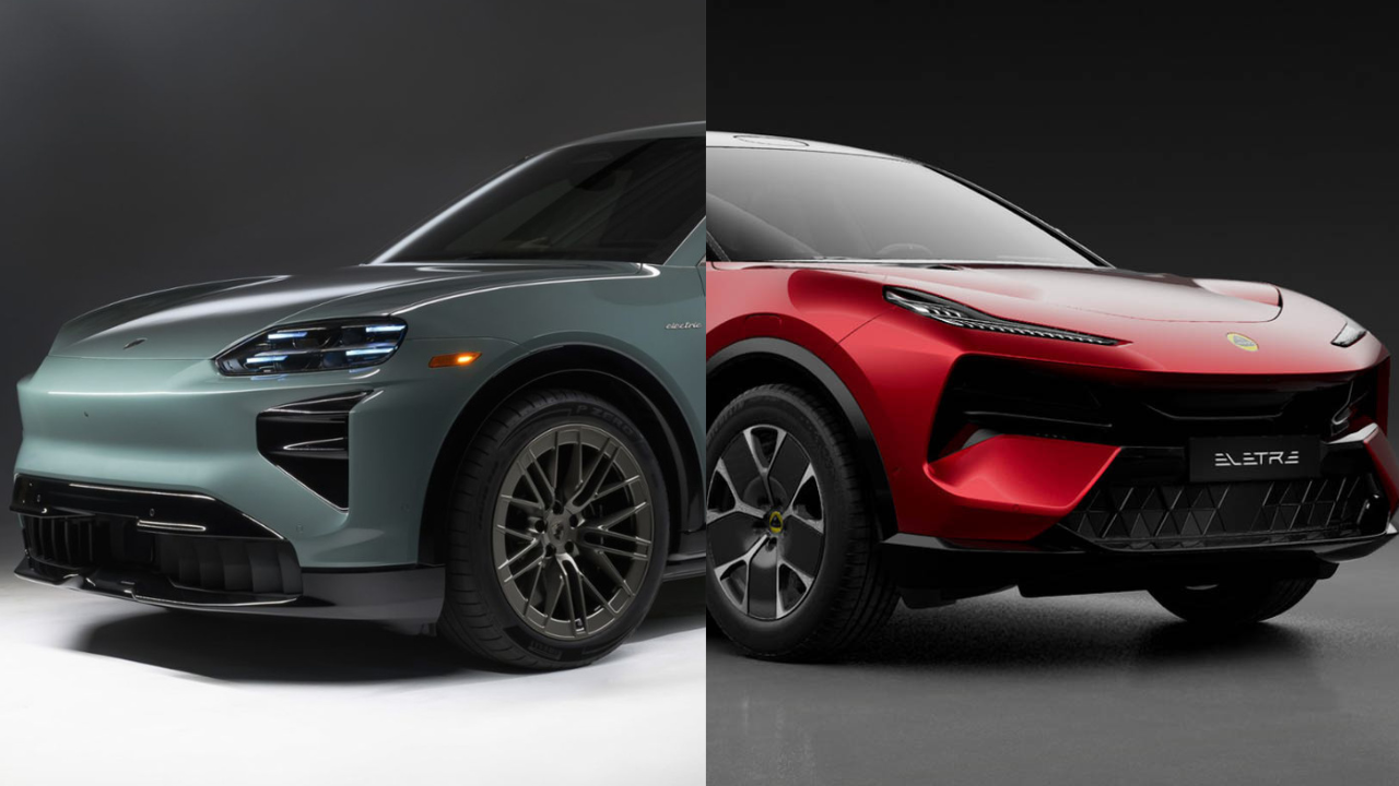 Porsche Cayenne Electric vs Lotus Eletre R Specification Comparison
