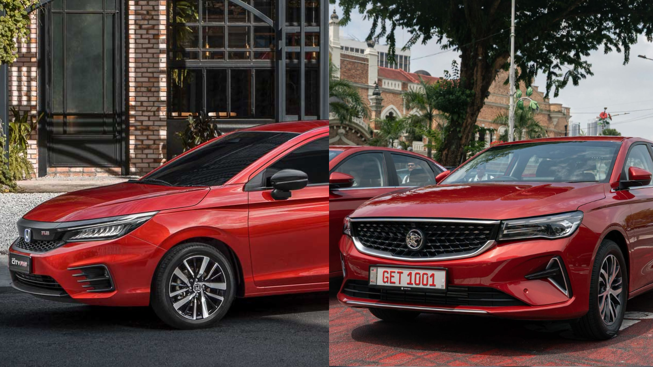 Honda City vs Proton S70 Specification Comparison