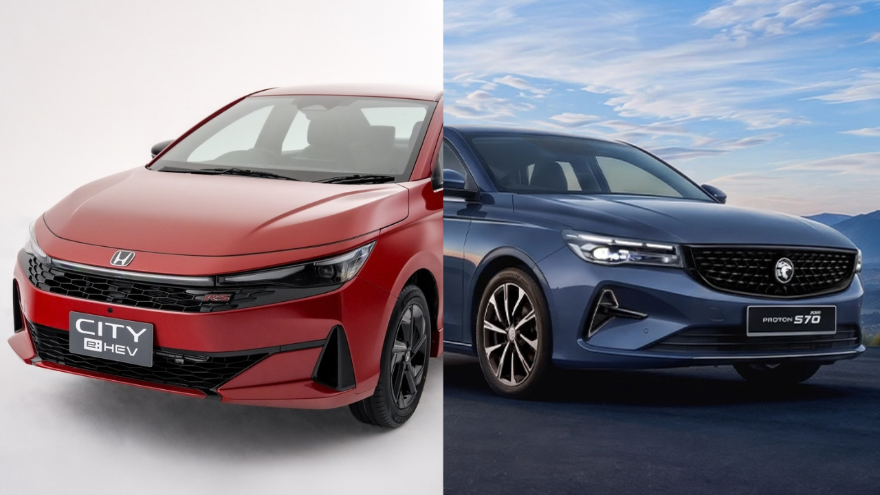 Honda City vs Proton S70 Non-Turbo Specification Comparison