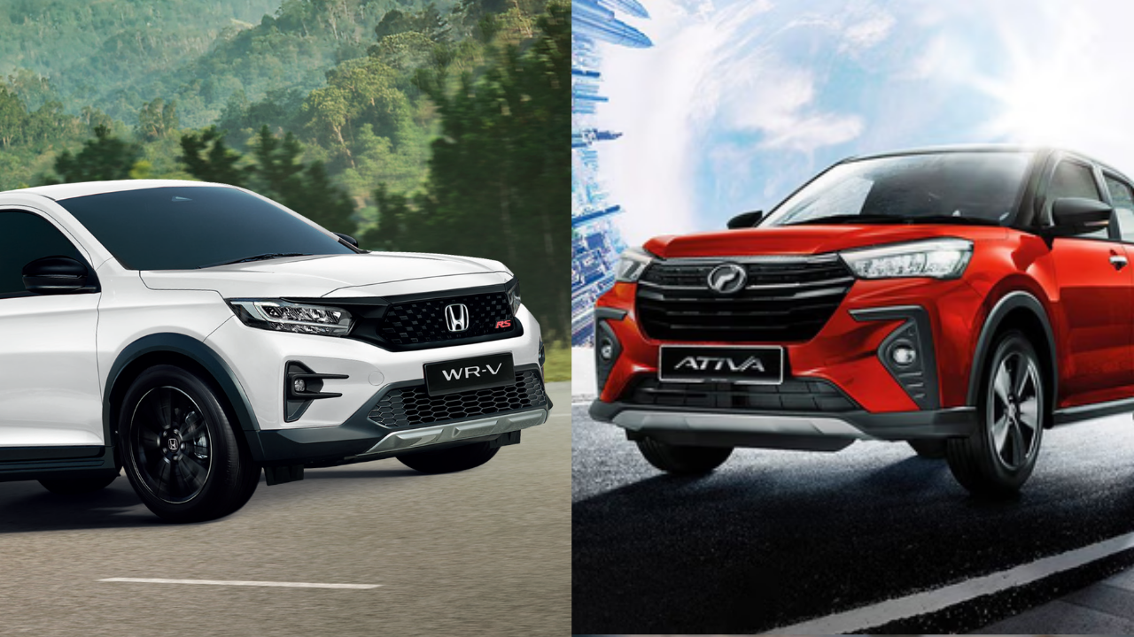 Honda WR-V vs Perodua Ativa Specification Comparison