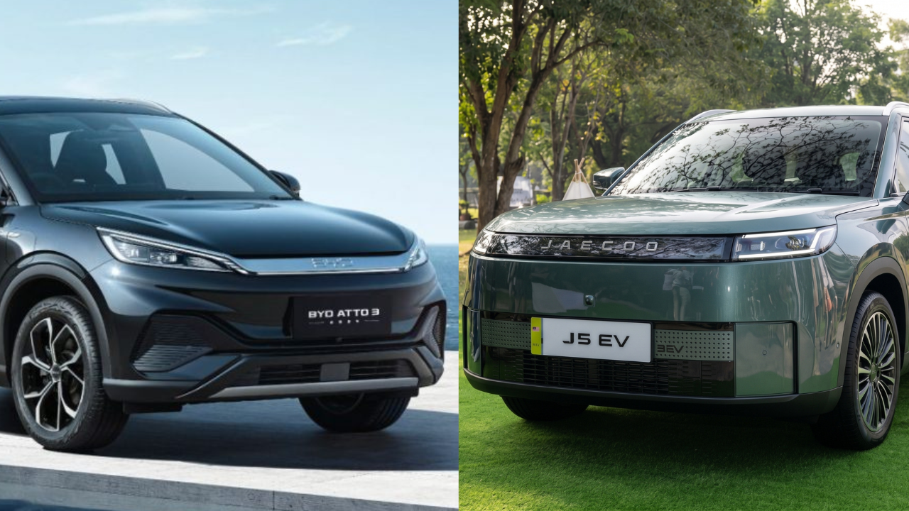 BYD Atto 3 vs Jaecoo J5 EV (CKD) Specification Comparison