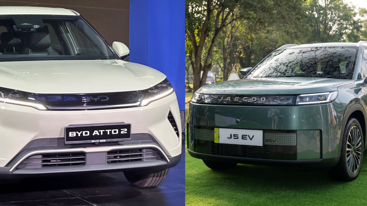 BYD Atto 2 vs Jaecoo J5 EV (CKD) Specification Comparison