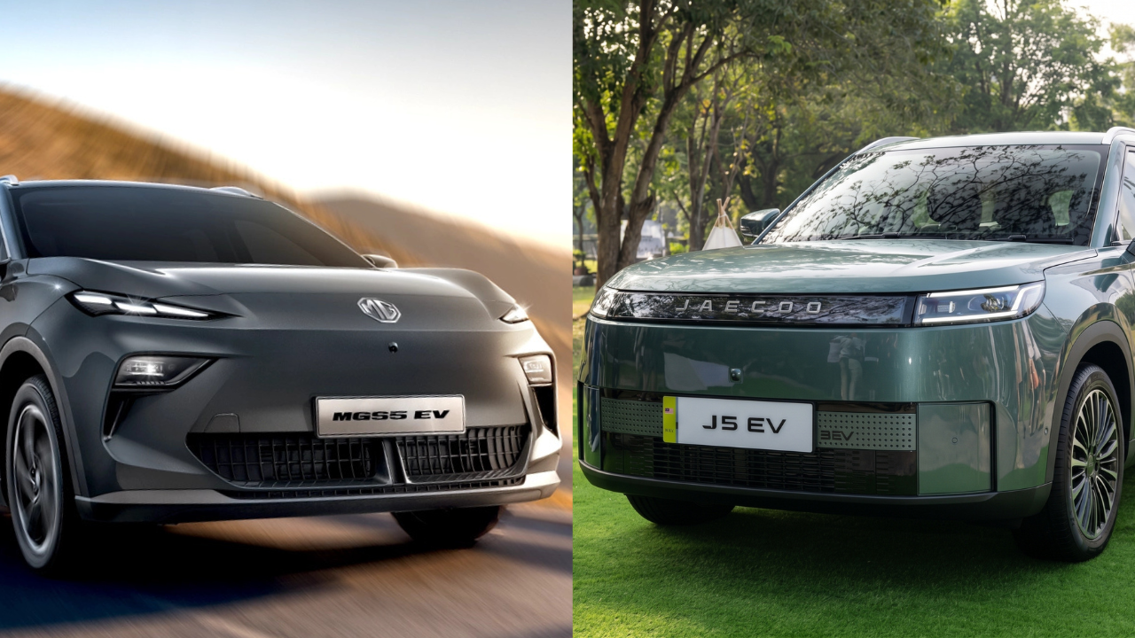 MG S5 EV vs Jaecoo J5 EV (CKD) Specification Comparison